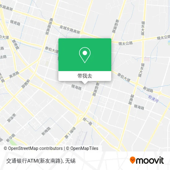 交通银行ATM(新友南路)地图