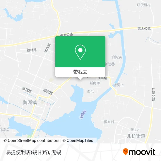 易捷便利店(锡甘路)地图