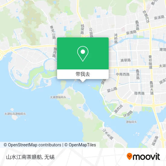 山水江南茶膳舫地图
