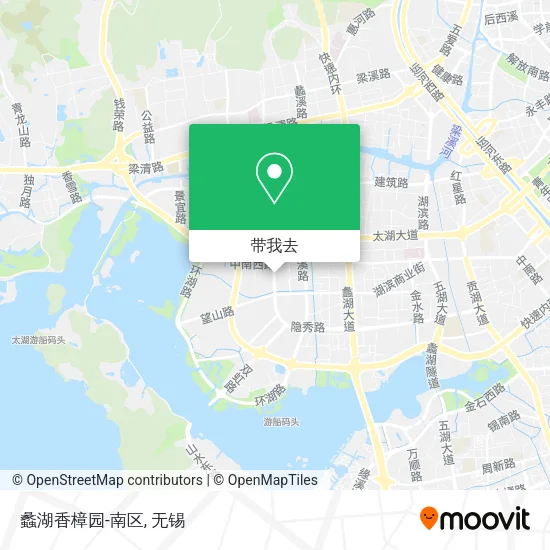 蠡湖香樟园-南区地图
