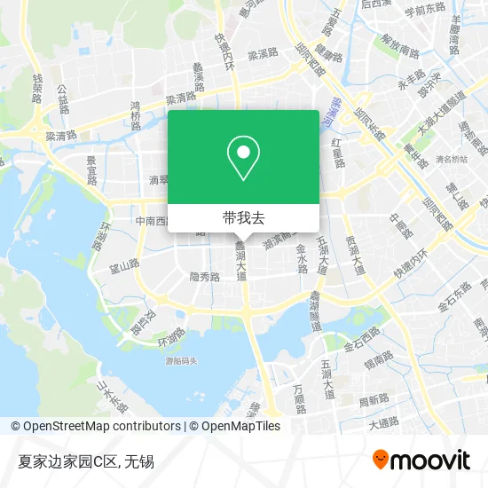 夏家边家园C区地图