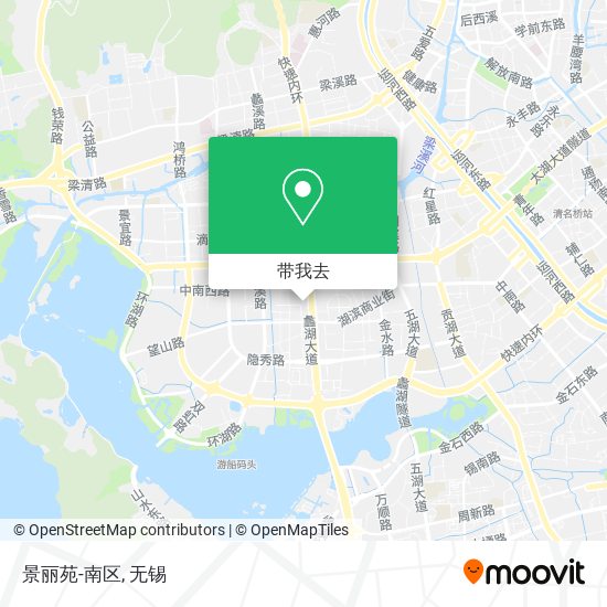 景丽苑-南区地图