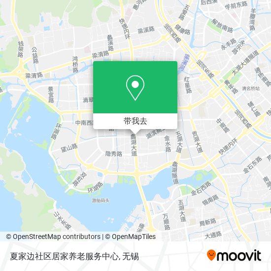 夏家边社区居家养老服务中心地图