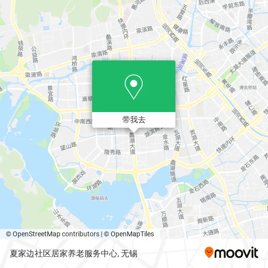 夏家边社区居家养老服务中心地图