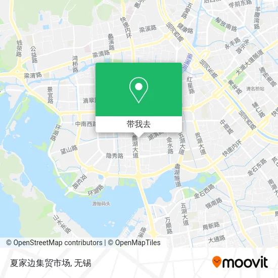 夏家边集贸市场地图