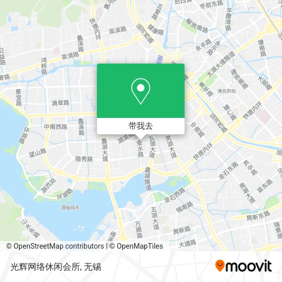 光辉网络休闲会所地图