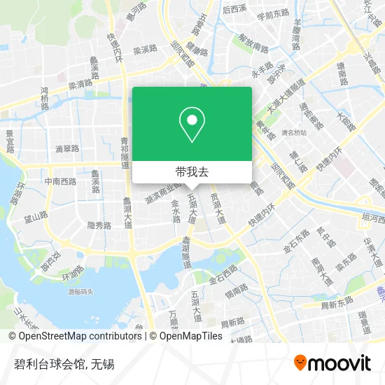 碧利台球会馆地图