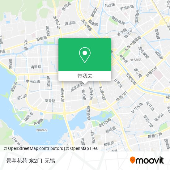 景亭花苑-东2门地图