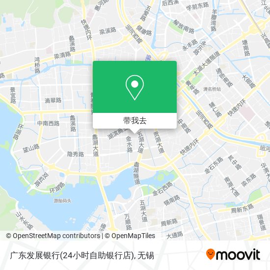 广东发展银行(24小时自助银行店)地图