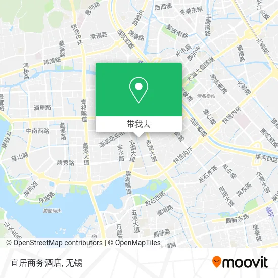 宜居商务酒店地图