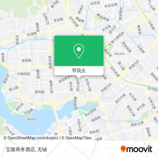 宝隆商务酒店地图