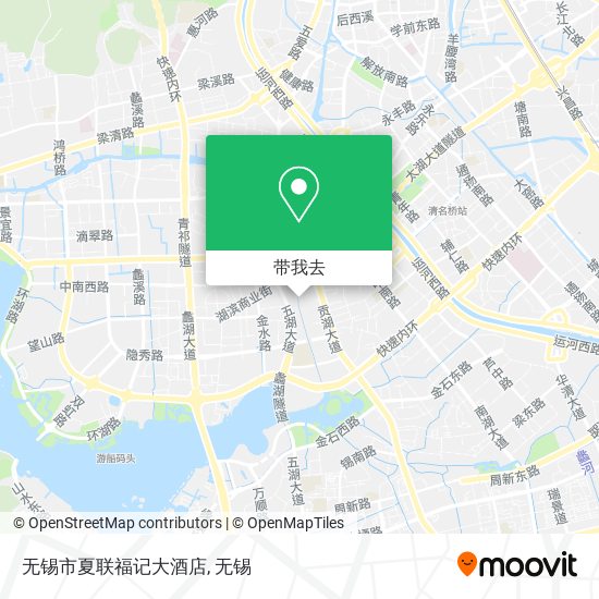 无锡市夏联福记大酒店地图