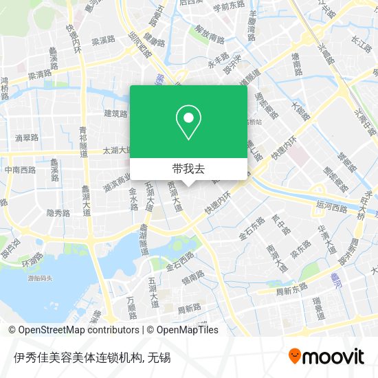 伊秀佳美容美体连锁机构地图