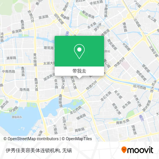 伊秀佳美容美体连锁机构地图
