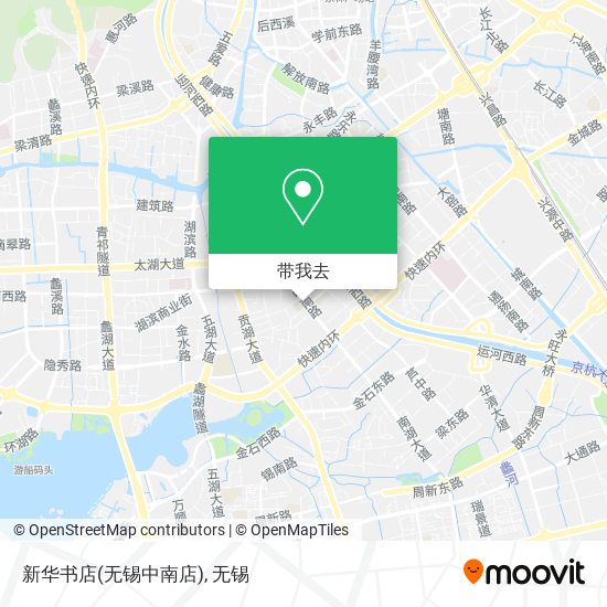 新华书店(无锡中南店)地图
