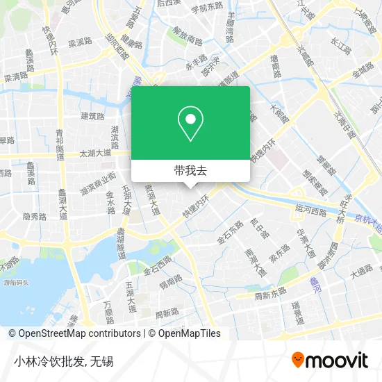 小林冷饮批发地图