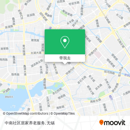 中南社区居家养老服务地图