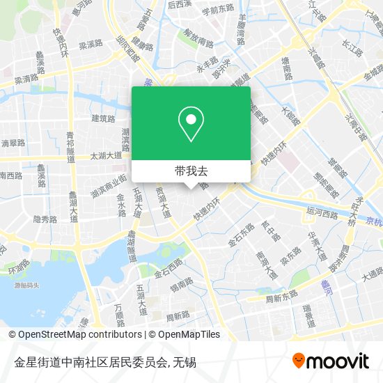 金星街道中南社区居民委员会地图