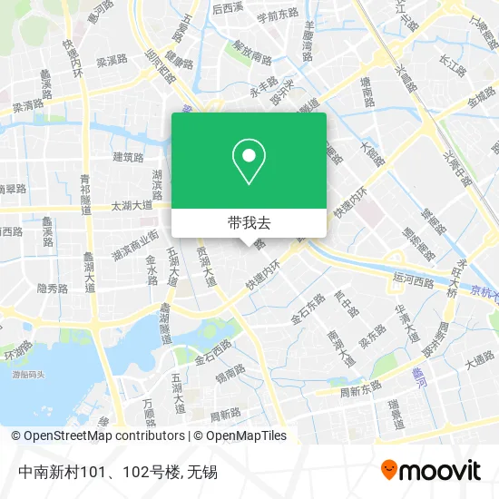 中南新村101、102号楼地图