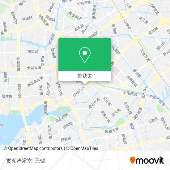 贡湖湾浴室地图