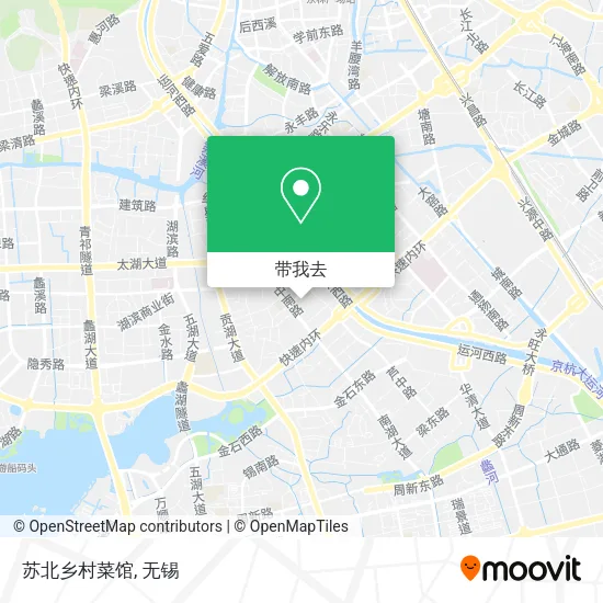 苏北乡村菜馆地图