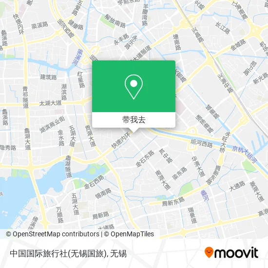 中国国际旅行社(无锡国旅)地图