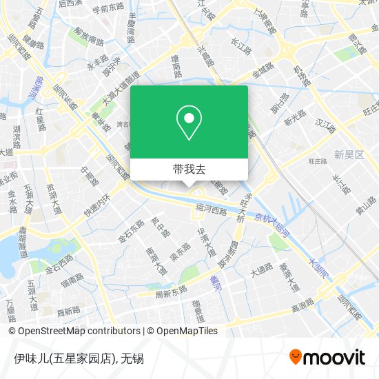 伊味儿(五星家园店)地图