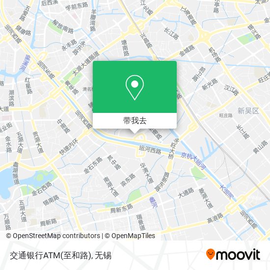 交通银行ATM(至和路)地图