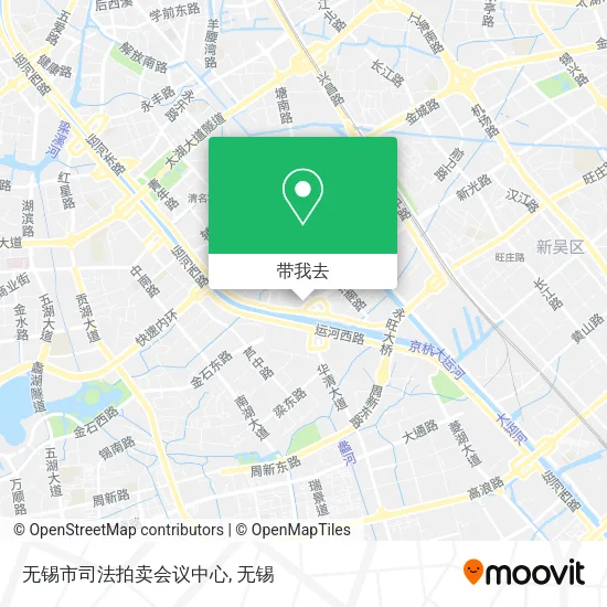 无锡市司法拍卖会议中心地图