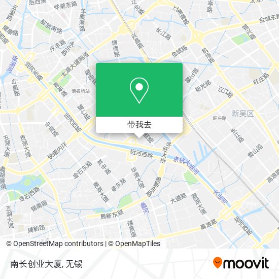 南长创业大厦地图