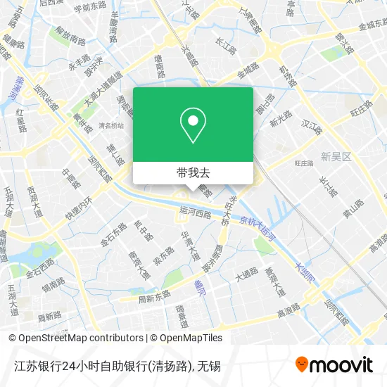 江苏银行24小时自助银行(清扬路)地图