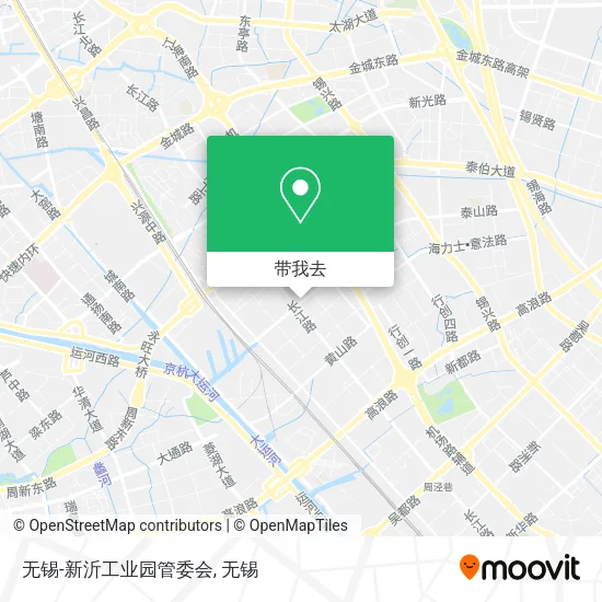 无锡-新沂工业园管委会地图