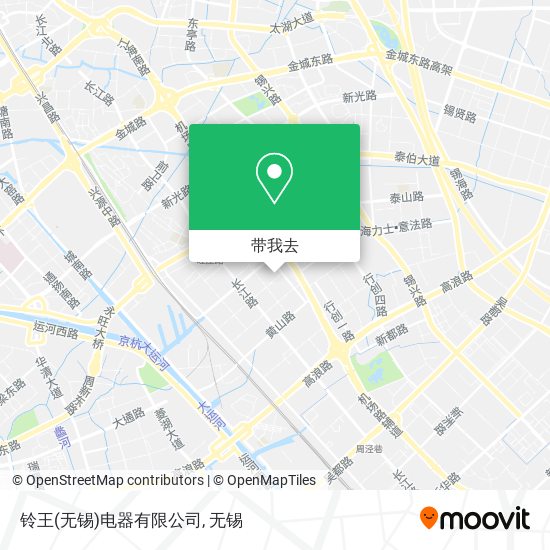 铃王(无锡)电器有限公司地图