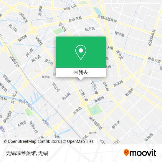 无锡瑞琴旅馆地图