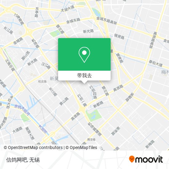 信鸽网吧地图