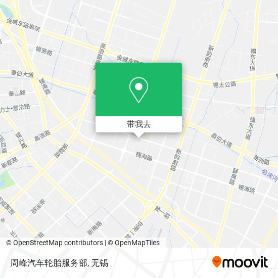 周峰汽车轮胎服务部地图