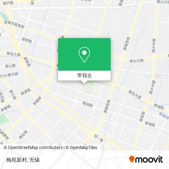 梅苑新村地图