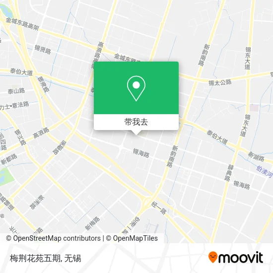 梅荆花苑五期地图