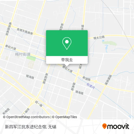 新四军江抗东进纪念馆地图