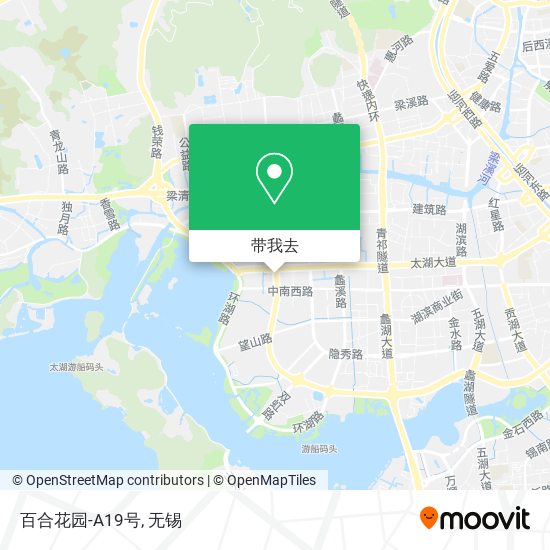 百合花园-A19号地图