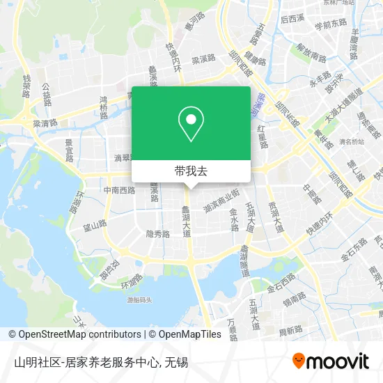 山明社区-居家养老服务中心地图