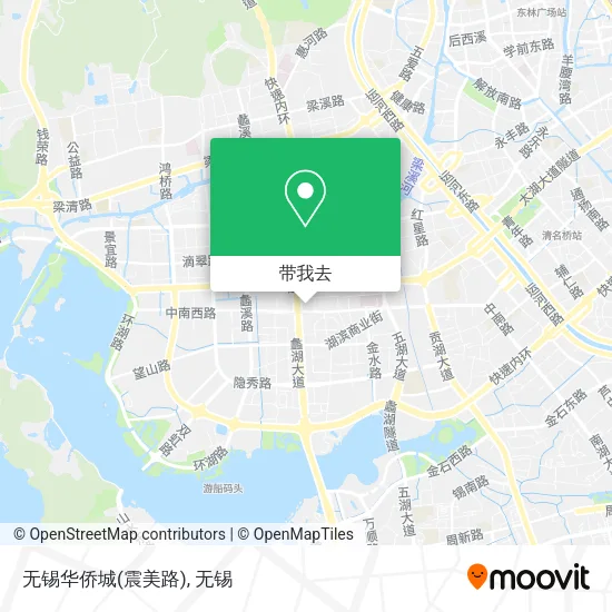 无锡华侨城(震美路)地图