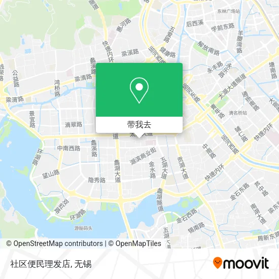 社区便民理发店地图