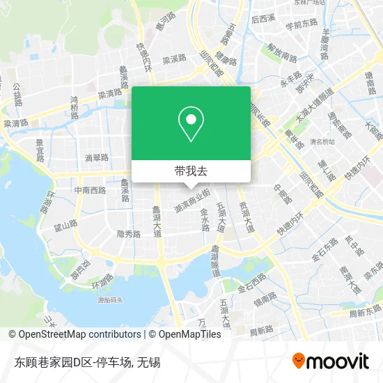 东顾巷家园D区-停车场地图