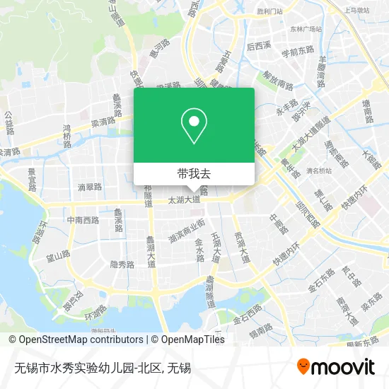 无锡市水秀实验幼儿园-北区地图