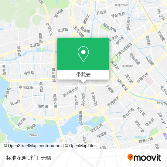 标准花园-北门地图