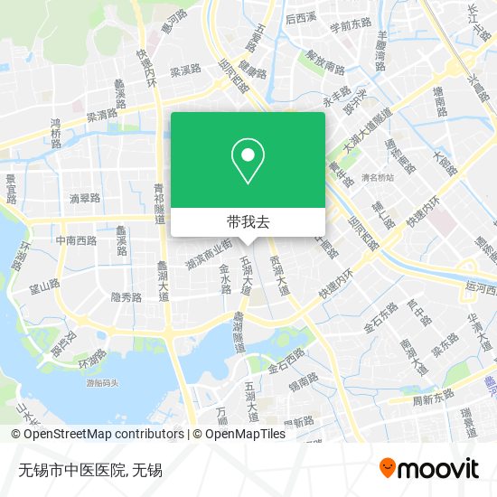 无锡市中医医院地图