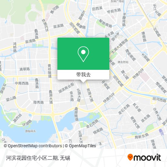 河滨花园住宅小区二期地图