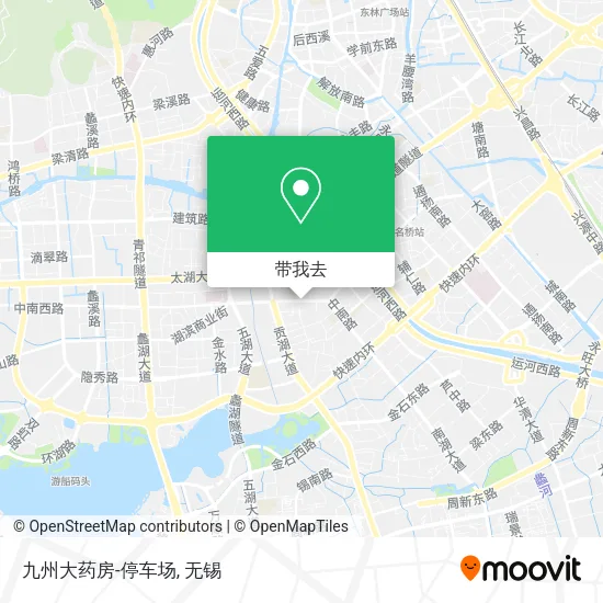 九州大药房-停车场地图