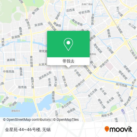 金星苑-44~46号楼地图